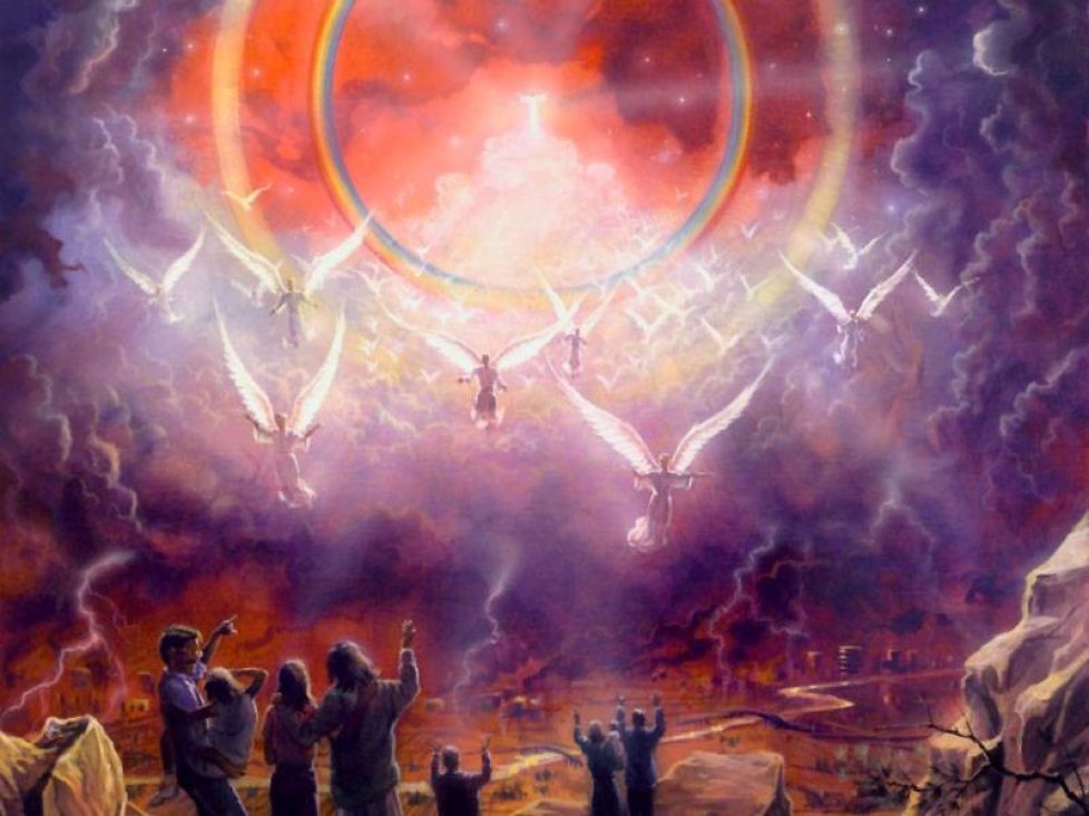 Jesus 2nd Coming With Angels3